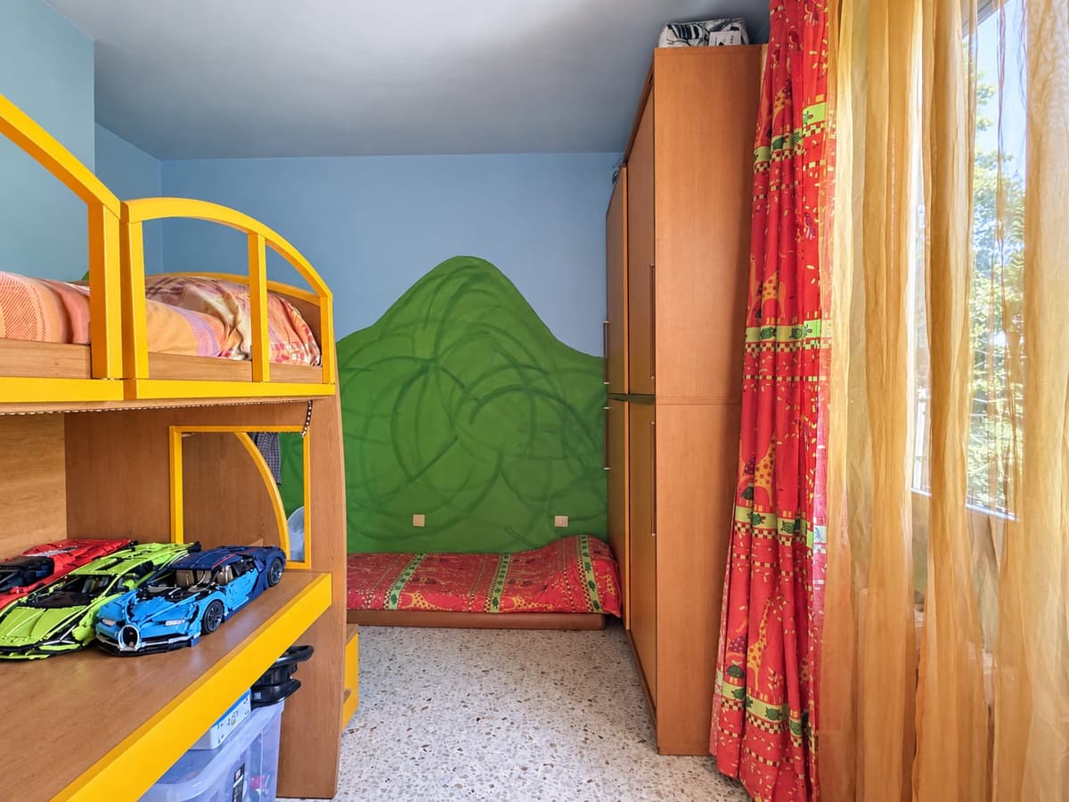 La seconda camera — Villa abbinata con giardino a Villa Verde, Reggio Emilia