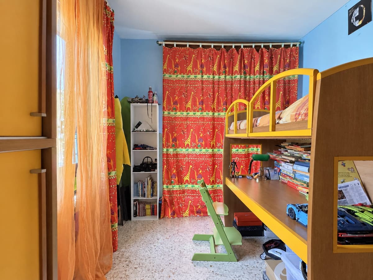 La seconda camera — Villa abbinata con giardino a Villa Verde, Reggio Emilia