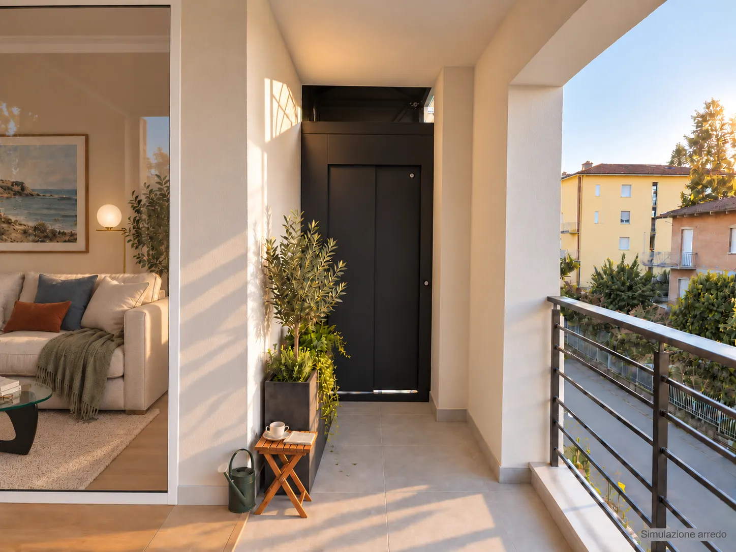 L’ingresso — Appartamenti nuovi in vendita ad Albinea